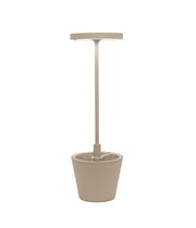 Zafferano Poldina Reverso Sabbia - Lampada da Tavolo a Led H35cm