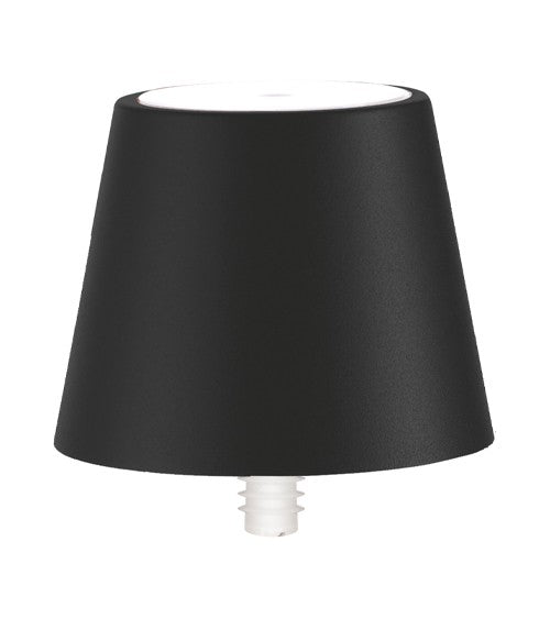 Poldina Stopper Lampada H 111 Mm D 111 Mm Nero