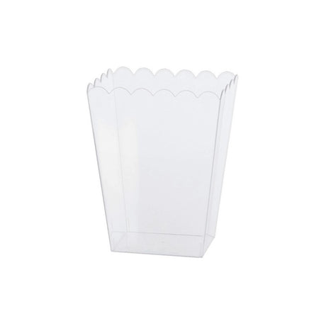 Contenitore Plastica Trasparente Rettangolare 15 x 12 x 19 Cm