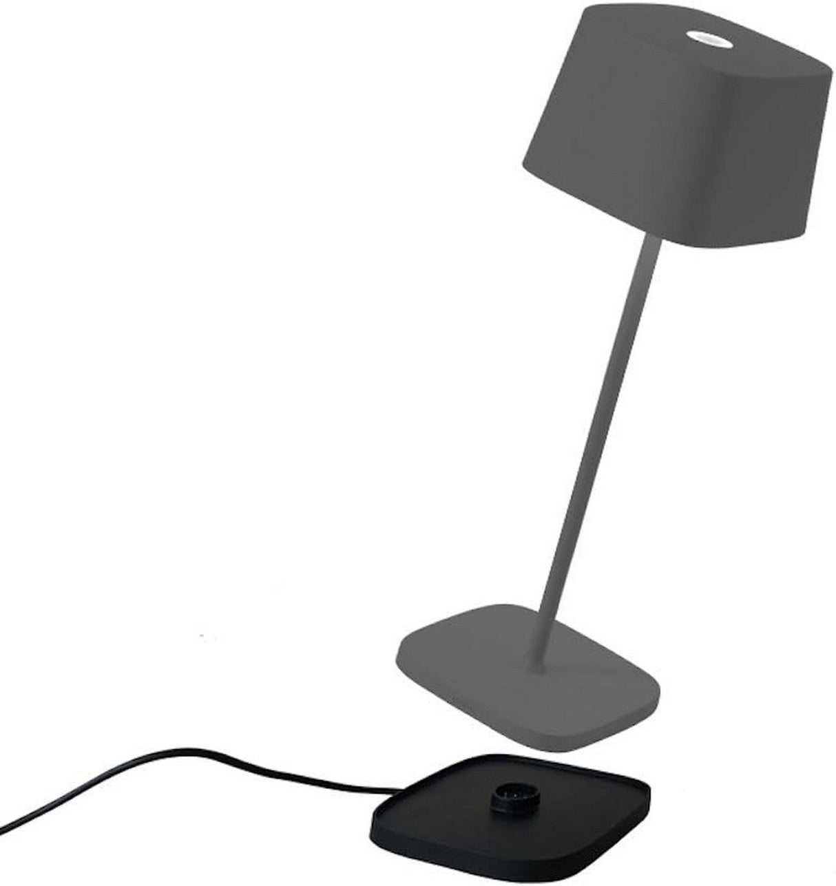 Ofelia Pro Grigio Scuro - Lampada da Tavolo a Led H29cm