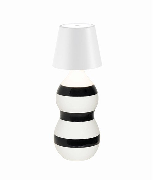 Poldina Stopper Lampada H 111 Mm D 111 Mm Bianco