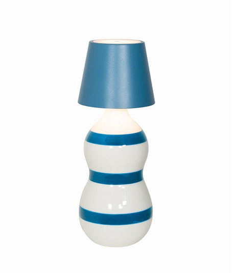 Poldina Stopper Lampada H 111 Mm D 111 Mm Blu